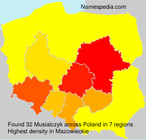 Surname Musialczyk in Poland Surname Musialczyk in Poland