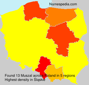 Surname Muszal in Poland Surname Muszal in Poland