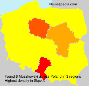 Surname Muszkowski in Poland Surname Muszkowski in Poland