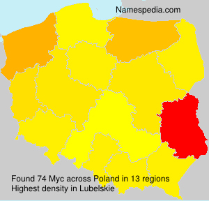 Surname Myc in Poland Surname Myc in Poland