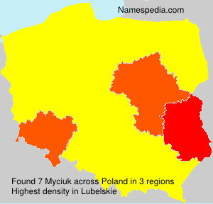 Surname Myciuk in Poland Surname Myciuk in Poland