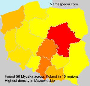 Surname Myczka in Poland Surname Myczka in Poland