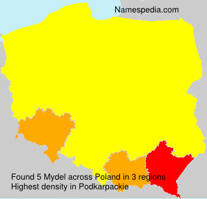 Surname Mydel in Poland Surname Mydel in Poland