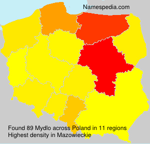Surname Mydlo in Poland Surname Mydlo in Poland