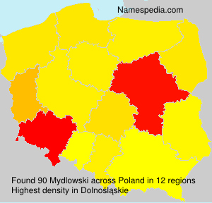 Surname Mydlowski in Poland Surname Mydlowski in Poland