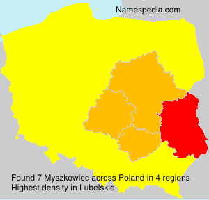 Surname Myszkowiec in Poland Surname Myszkowiec in Poland