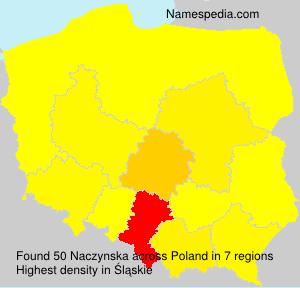 Surname Naczynska in Poland Surname Naczynska in Poland