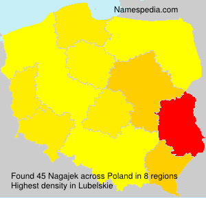 Surname Nagajek in Poland