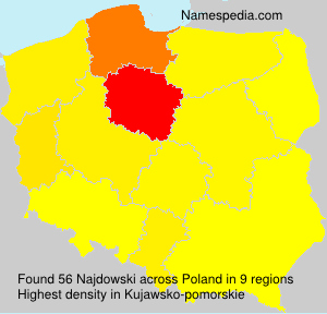 Surname Najdowski in Poland Surname Najdowski in Poland