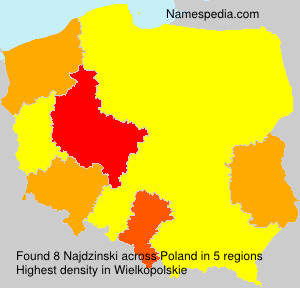 Surname Najdzinski in Poland Surname Najdzinski in Poland