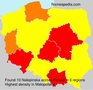 Surname Nalepinska in Poland Surname Nalepinska in Poland