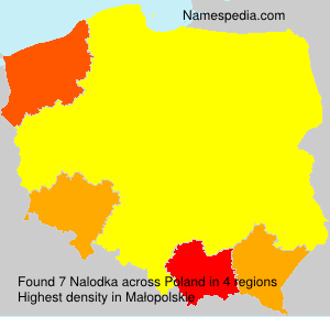 Surname Nalodka in Poland Surname Nalodka in Poland