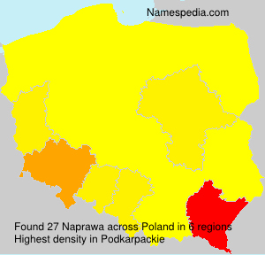 Surname Naprawa in Poland Surname Naprawa in Poland