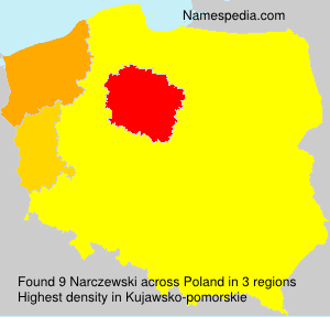 Surname Narczewski in Poland Surname Narczewski in Poland
