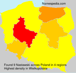 Surname Nastawski in Poland Surname Nastawski in Poland