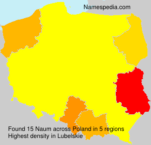 Surname Naum in Poland Surname Naum in Poland