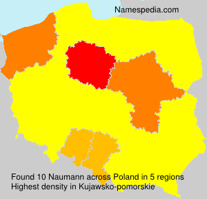 Surname Naumann in Poland Surname Naumann in Poland