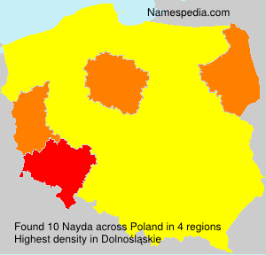 Surname Nayda in Poland Surname Nayda in Poland