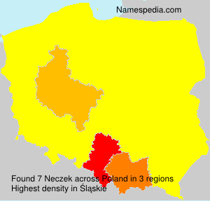 Surname Neczek in Poland Surname Neczek in Poland