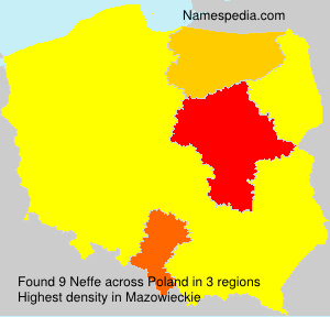 Surname Neffe in Poland Surname Neffe in Poland