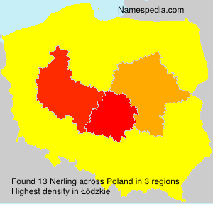 Surname Nerling in Poland Surname Nerling in Poland