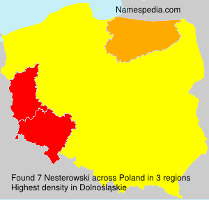 Surname Nesterowski in Poland Surname Nesterowski in Poland