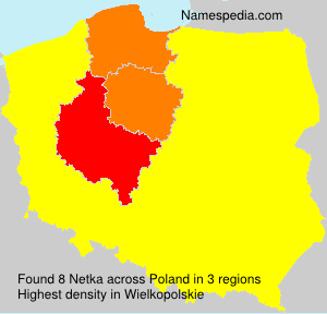 Surname Netka in Poland Surname Netka in Poland