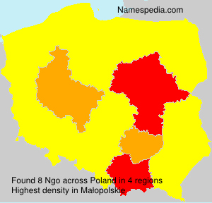 Surname Ngo in Poland Surname Ngo in Poland