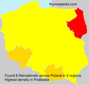 Surname Nierodzinski in Poland Surname Nierodzinski in Poland