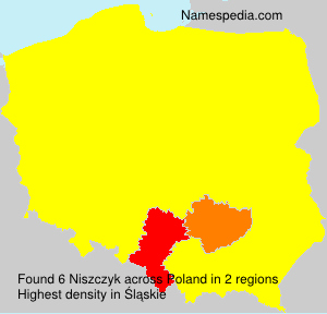 Surname Niszczyk in Poland Surname Niszczyk in Poland