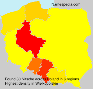 Surname Nitsche in Poland Surname Nitsche in Poland
