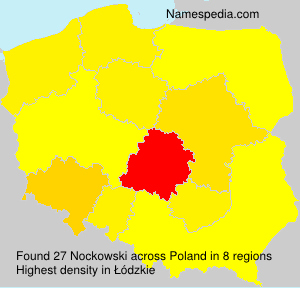 Surname Nockowski in Poland Surname Nockowski in Poland