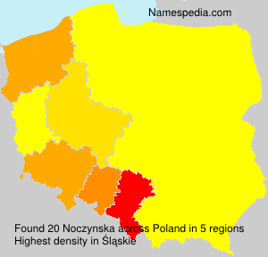 Surname Noczynska in Poland Surname Noczynska in Poland