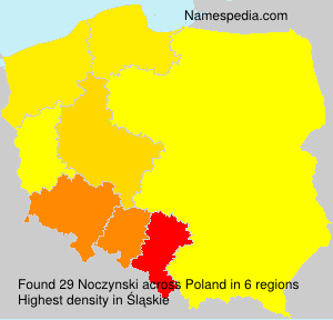 Surname Noczynski in Poland Surname Noczynski in Poland