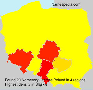 Surname Norberczyk in Poland Surname Norberczyk in Poland