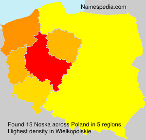 Surname Noska in Poland