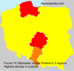 Surname Obolewski in Poland Surname Obolewski in Poland