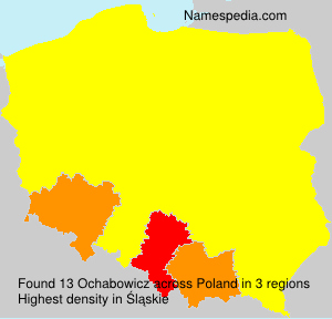 Surname Ochabowicz in Poland Surname Ochabowicz in Poland