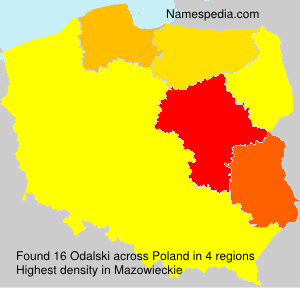 Surname Odalski in Poland Surname Odalski in Poland