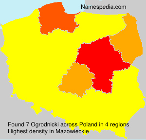 Surname Ogrodnicki in Poland Surname Ogrodnicki in Poland