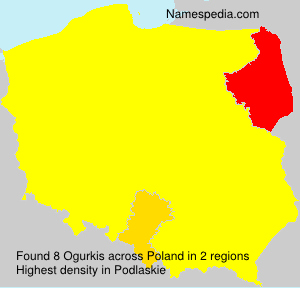 Surname Ogurkis in Poland Surname Ogurkis in Poland