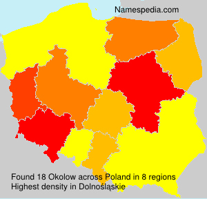 Surname Okolow in Poland Surname Okolow in Poland
