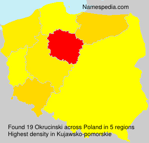Surname Okrucinski in Poland Surname Okrucinski in Poland