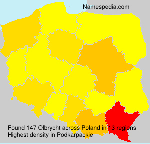 Surname Olbrycht in Poland Surname Olbrycht in Poland