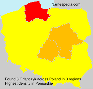 Surname Orlanczyk in Poland Surname Orlanczyk in Poland