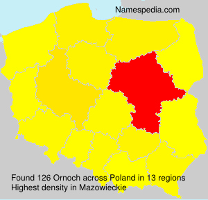 Surname Ornoch in Poland Surname Ornoch in Poland