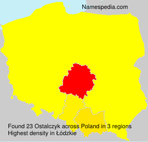 Surname Ostalczyk in Poland Surname Ostalczyk in Poland
