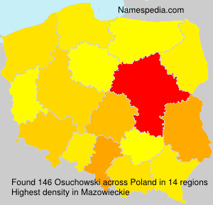 Surname Osuchowski in Poland Surname Osuchowski in Poland