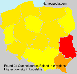 Surname Otachel in Poland Surname Otachel in Poland