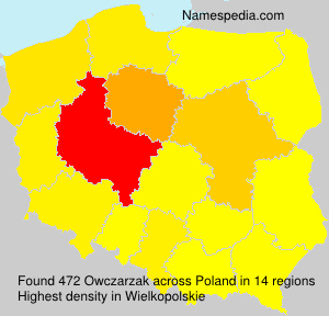 Surname Owczarzak in Poland Surname Owczarzak in Poland